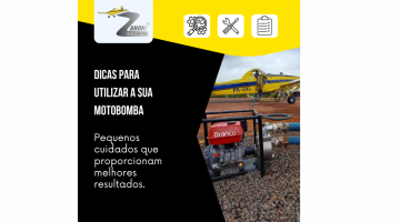 Dicas para utilizar sua motobomba Zanoni