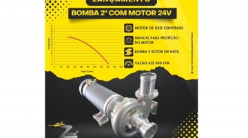 Nova bomba de 2" com motor 24V