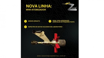 Nova linha de mini-atomizadores (em desenvolvimento)