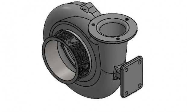 CARCAÇA INOX PARA BOMBAS PADRÃO COM EIXO 3/4"