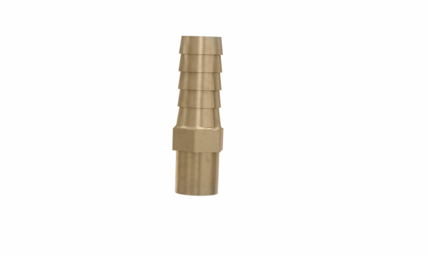 BRASS HOSE NIPPLE (FOR ZANONI VRU)