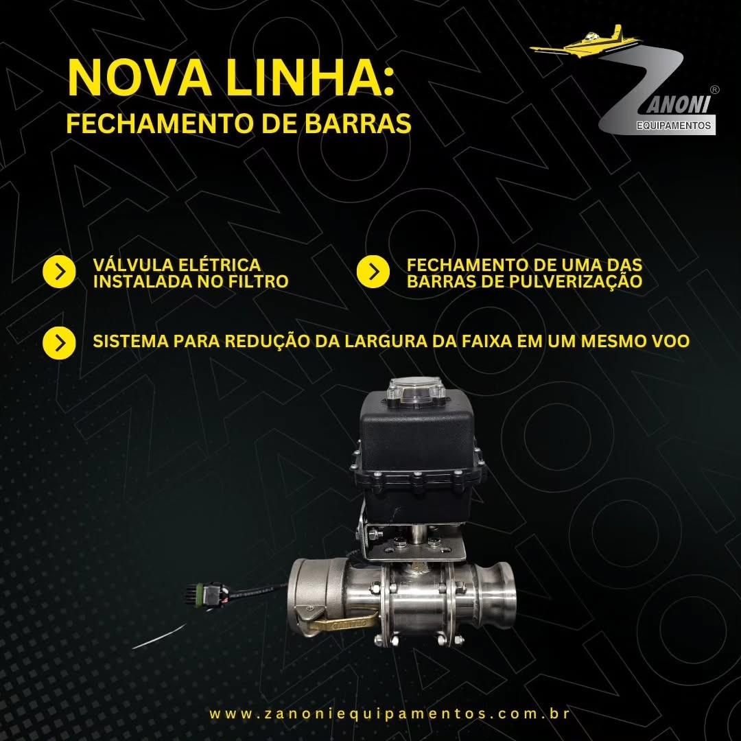 Nova de linha de fechamento de barras