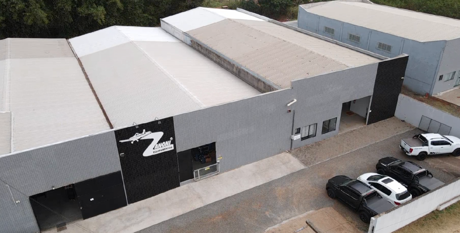 Vista geral das instalações Zanoni