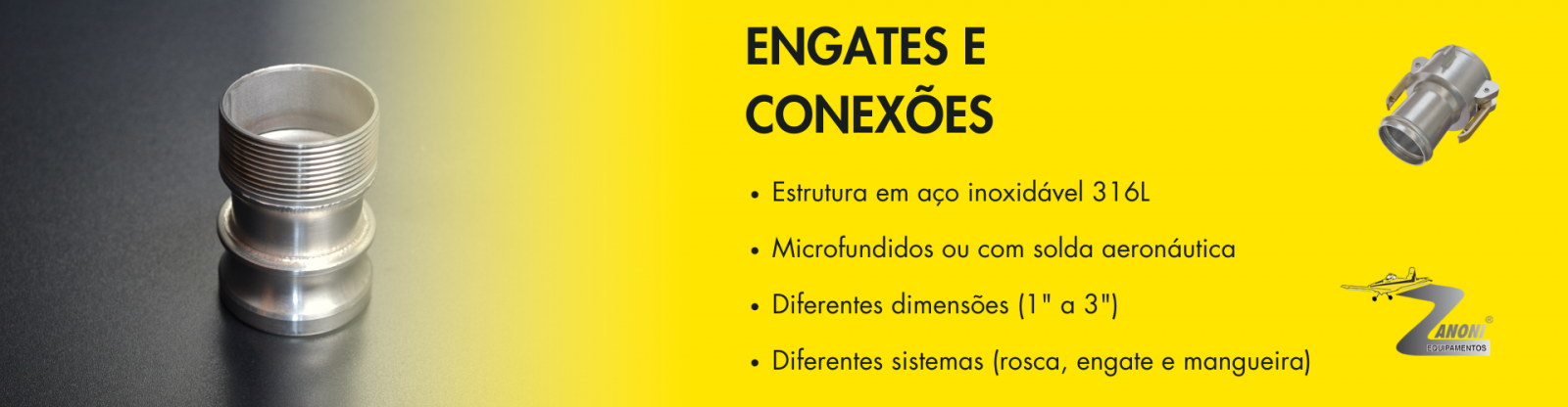 ENGATES E CONEXÕES