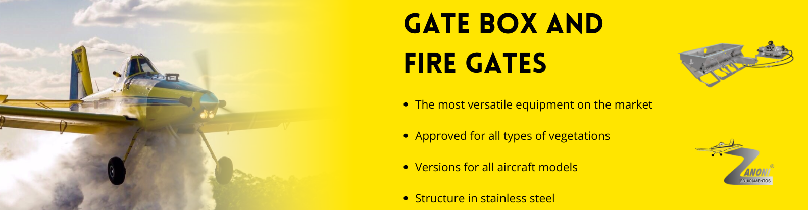 GATE BOX AND FIRE GATES