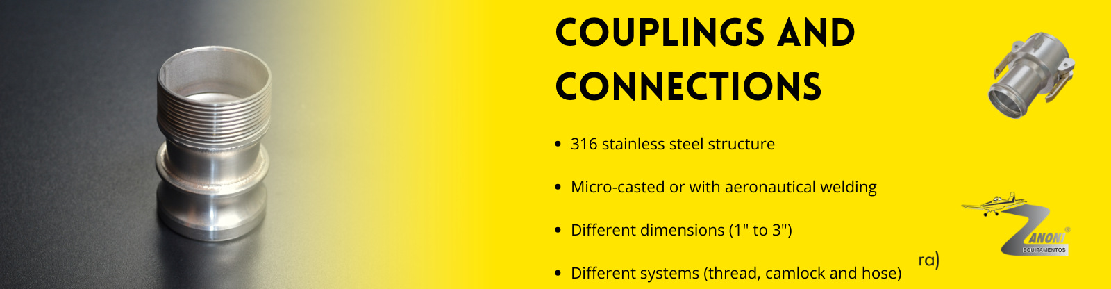 COUPLINGS AND CONNECTIONS