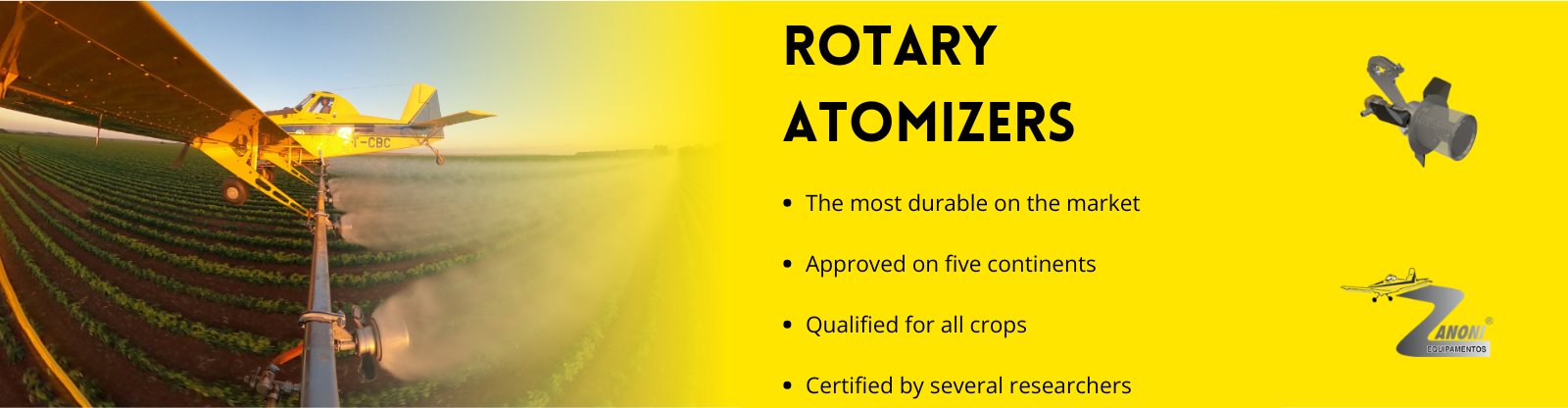 ROTARY ATOMIZERS