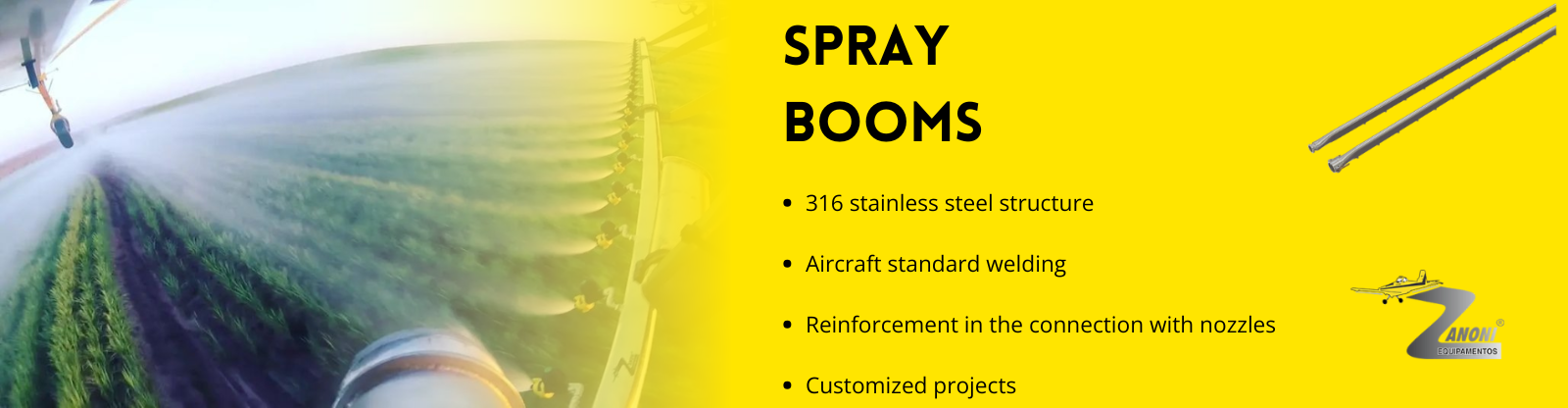 SPRAY BOOMS